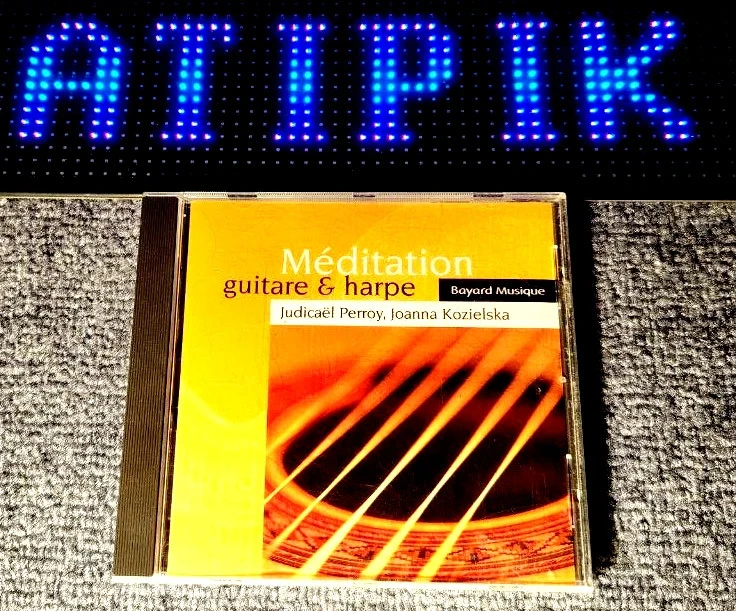 Cd Méditation Guitare Et Harpe Judicaël Perroy L'Indispensable Sérénité 🧘
